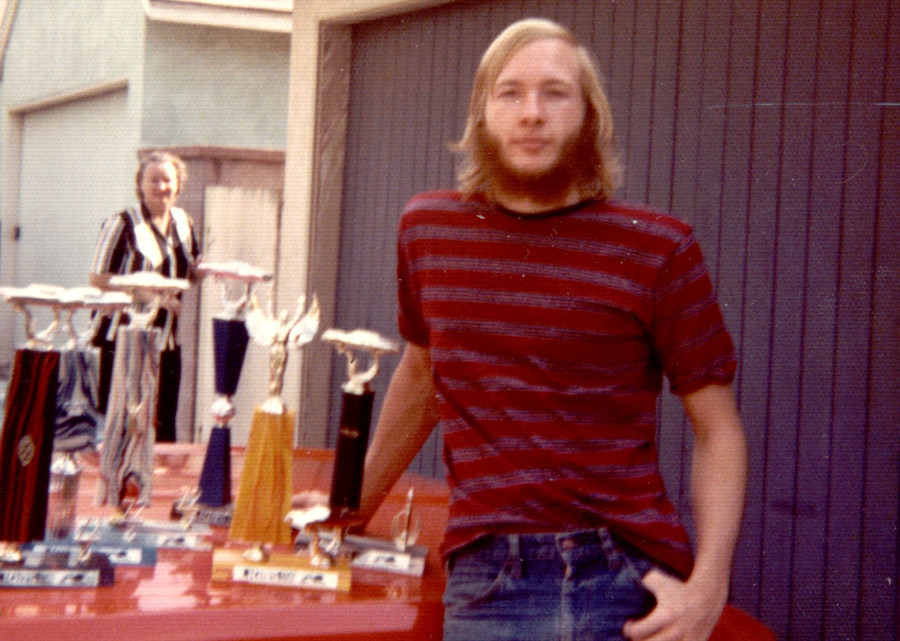 Attached picture ME AND LIONS TROPHYS 1972.jpg